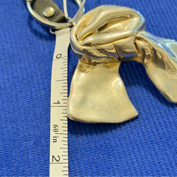 Bat-Ami Sterling Silver Bow Brooch or Pendant - Picture 9 of 12